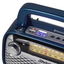 Load image into Gallery viewer, Portable AM/FM Radio with Bluetooth, Rechargeable Battery, and High Power - SB2006