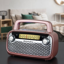 Load image into Gallery viewer, Portable AM/FM Radio with Bluetooth, Rechargeable Battery, and High Power - SB2006