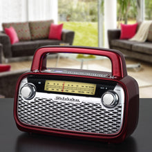 Load image into Gallery viewer, Portable AM/FM Radio with Bluetooth, Rechargeable Battery, and High Power - SB2006