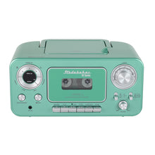 Load image into Gallery viewer, Portable Stereo CD Player with Bluetooth, AM/FM Stereo Radio and Cassette Player/Recorder - SB2135BT