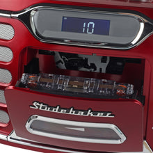 Load image into Gallery viewer, Retro Edge Big Sound Bluetooth Boombox with CD/Cassette Player-Recorder/AM-FM Stereo Radio with Metal Grill - SB2150A