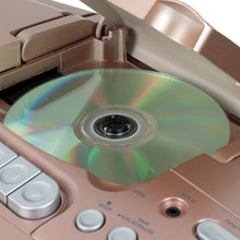 Load image into Gallery viewer, Retro Edge Big Sound Bluetooth Boombox with CD/Cassette Player-Recorder/AM-FM Stereo Radio with Metal Grill - SB2150A