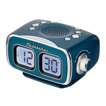 Load image into Gallery viewer, Roommate Large Display LCD AM/FM Retro Clock Radio with Bluetooth - SB3500