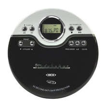 Load image into Gallery viewer, Joggable Personal CD/MP3 Player with Bookmark Feature and FM PLL Radio - SB3703B