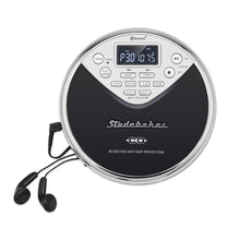 Load image into Gallery viewer, Personal Bluetooth MP3 CD and Audiobook Player w/Digital FM Radio, FM Transmitter and Built-in Rechargeable Battery - SB3706