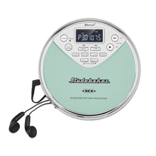 Load image into Gallery viewer, Personal Bluetooth MP3 CD and Audiobook Player w/Digital FM Radio, FM Transmitter and Built-in Rechargeable Battery - SB3706