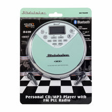 Load image into Gallery viewer, Personal Bluetooth MP3 CD and Audiobook Player w/Digital FM Radio, FM Transmitter and Built-in Rechargeable Battery - SB3706