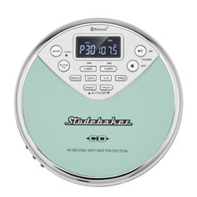 Load image into Gallery viewer, Personal Bluetooth MP3 CD and Audiobook Player w/Digital FM Radio, FM Transmitter and Built-in Rechargeable Battery - SB3706