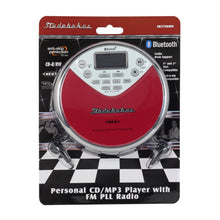 Load image into Gallery viewer, Personal Bluetooth MP3 CD and Audiobook Player w/Digital FM Radio, FM Transmitter and Built-in Rechargeable Battery - SB3706