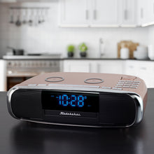 Load image into Gallery viewer, Studebaker Workstaton HiFi Music System with FM Radio, CD, and Qi Wireless Charging Station - SB5050