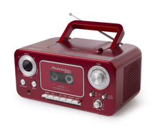 Load image into Gallery viewer, Portable Stereo CD Player with Bluetooth, AM/FM Stereo Radio and Cassette Player/Recorder - SB2135BT