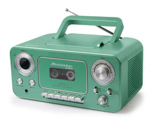 Load image into Gallery viewer, Portable Stereo CD Player with Bluetooth, AM/FM Stereo Radio and Cassette Player/Recorder - SB2135BT