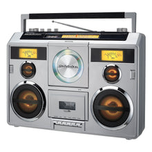 Load image into Gallery viewer, Sound Station Portable Stereo Boombox with Bluetooth/CD/AM-FM Radio/Cassette Recorder - SB2140