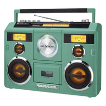 Load image into Gallery viewer, Sound Station Portable Stereo Boombox with Bluetooth/CD/AM-FM Radio/Cassette Recorder - SB2140
