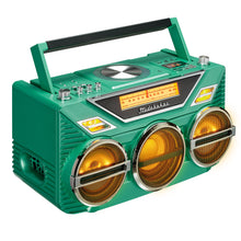 Load image into Gallery viewer, Studebaker Avanti Stereo Boombox with CD, FM Stereo Radio, Bluetooth Receive & Transmit, LED Light Show and 15W Subwoofer for High Power Bass - SB2165