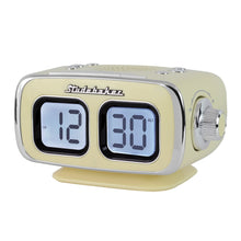 Load image into Gallery viewer, Roommate Large Display LCD AM/FM Retro Clock Radio with Bluetooth - SB3500