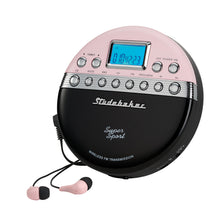 Load image into Gallery viewer, Super Sport Portable CD Player Plays CDs Wirelessly Through Car Radio Includes FM Stereo Radio - SB3705