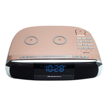 Load image into Gallery viewer, Studebaker Workstaton HiFi Music System with FM Radio, CD, and Qi Wireless Charging Station - SB5050