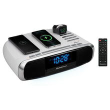 Load image into Gallery viewer, Studebaker Workstaton HiFi Music System with FM Radio, CD, and Qi Wireless Charging Station - SB5050