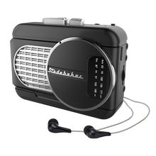 Load image into Gallery viewer, WALKABOUT II Personal Stereo Cassette Player with AM/FM Stereo Radio and Built-in Speaker - SB3675