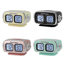 Load image into Gallery viewer, Roommate Large Display LCD AM/FM Retro Clock Radio with Bluetooth - SB3500