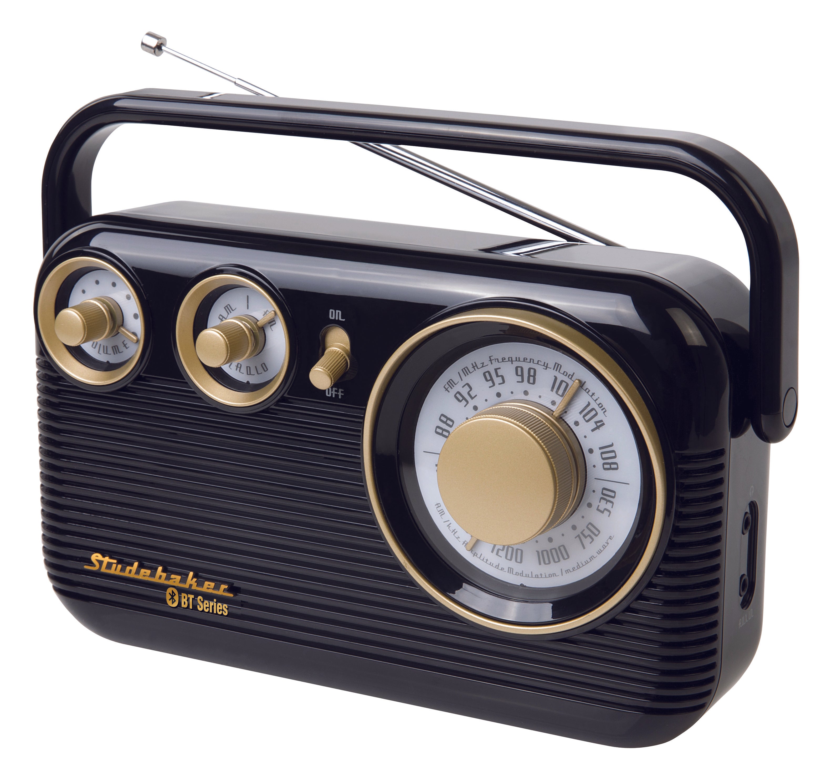 Portable AM/FM Radio with Bluetooth - SB2003BT – StudebakerHiFi