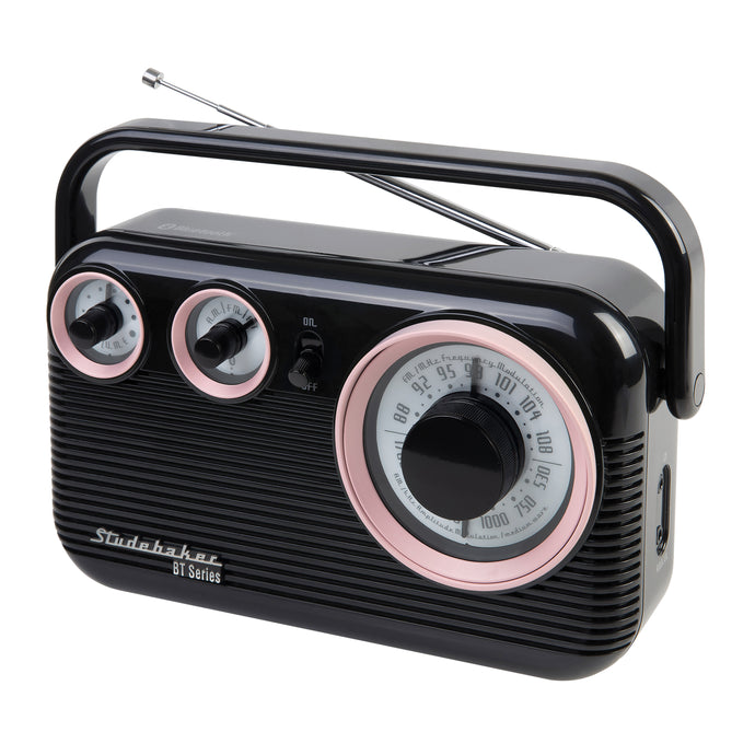 Portable AM/FM Radio with Bluetooth - SB2003BT