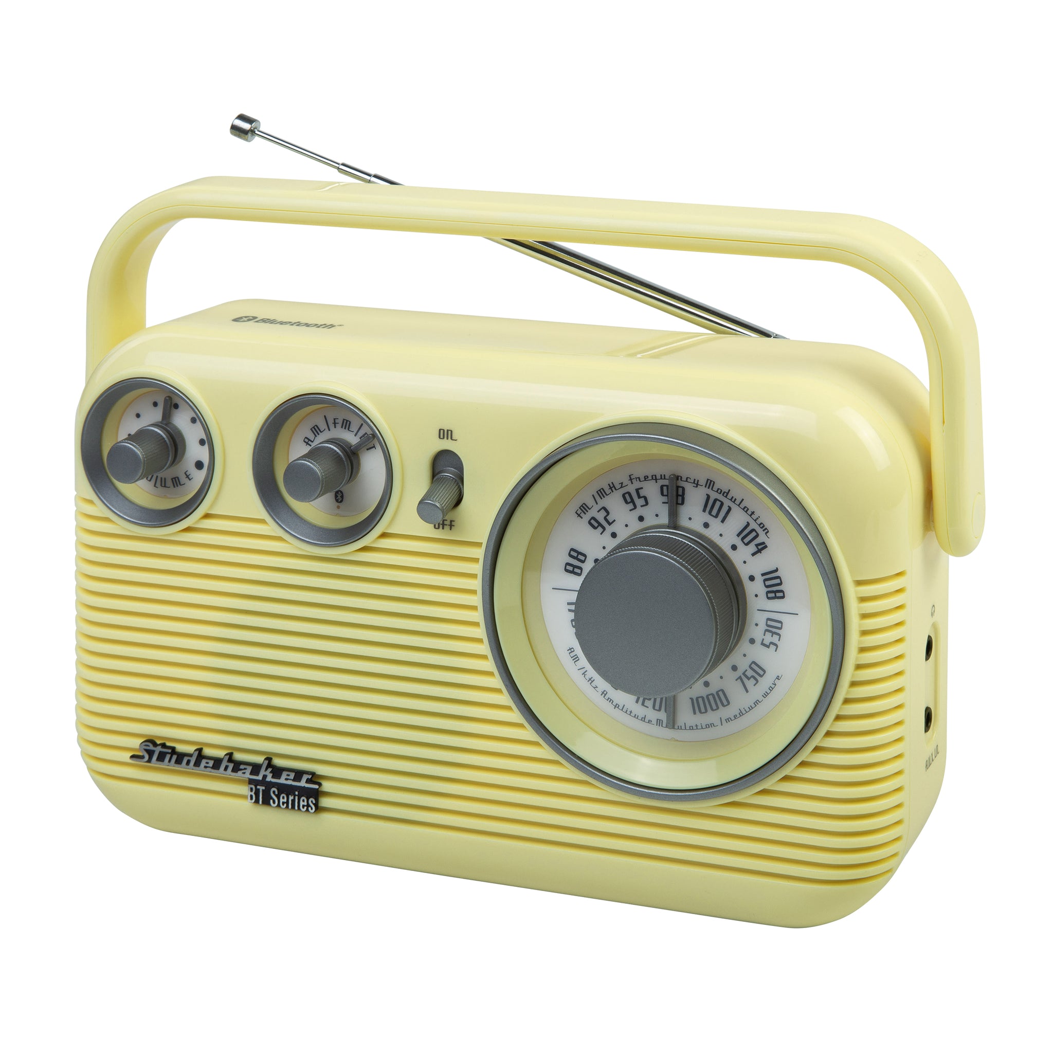 Portable AM/FM Radio with Bluetooth - SB2003BT – StudebakerHiFi