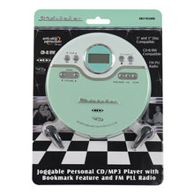 Load image into Gallery viewer, Joggable Personal CD/MP3 Player with Bookmark Feature and FM PLL Radio - SB3703B
