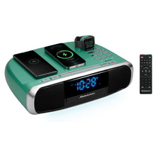Load image into Gallery viewer, Studebaker Workstaton HiFi Music System with FM Radio, CD, and Qi Wireless Charging Station - SB5050
