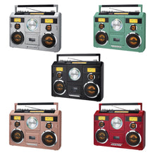 Load image into Gallery viewer, Sound Station Portable Stereo Boombox with Bluetooth/CD/AM-FM Radio/Cassette Recorder - SB2140
